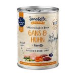 Sanabelle Dose mit Gans & Huhn 380g 