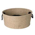D&D Katzenkorb aus Filz, 50cm - beige 