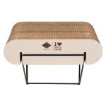 D&D Wandregal aus Pappe David - braun/beige S - 30x29x24cm