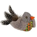 Nobby Katzenspielzeug Plüsch Vögel mit Stimme 