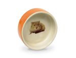 Nobby Keramikschale Hamster - orange 