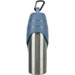 Trixie Edelstahl-Flasche mit Trinknapf 750 ml