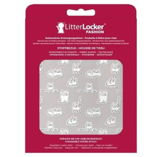 LitterLocker Fashion Bezug Paper Cats 