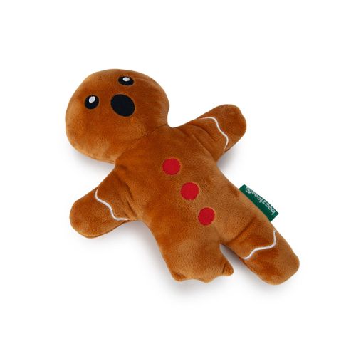 Beeztees Xmas Plüschspielzeug Lebkuchenmann 