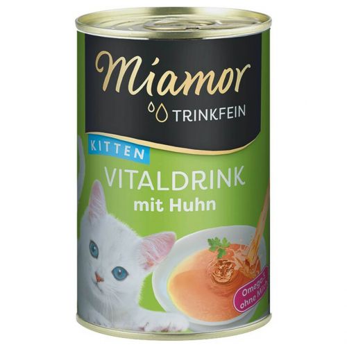 Miamor Trinkfein Vitaldrink Kitten mit Huhn 135ml 