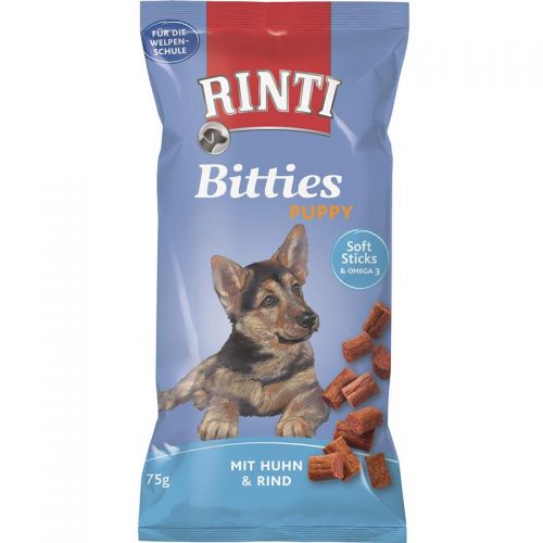 Rinti Extra Bitties Puppy Huhn & Rind 75g 