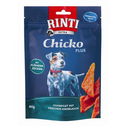 Rinti Extra Snack Chicko Knoblauchecken 80g 
