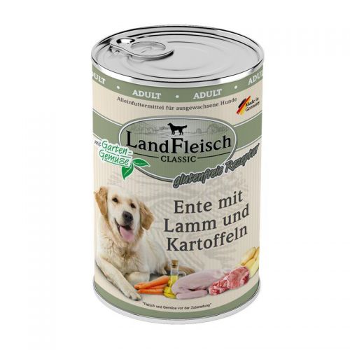 Landfleisch Dog Classic Ente mit Lamm & Kartoffeln 400g