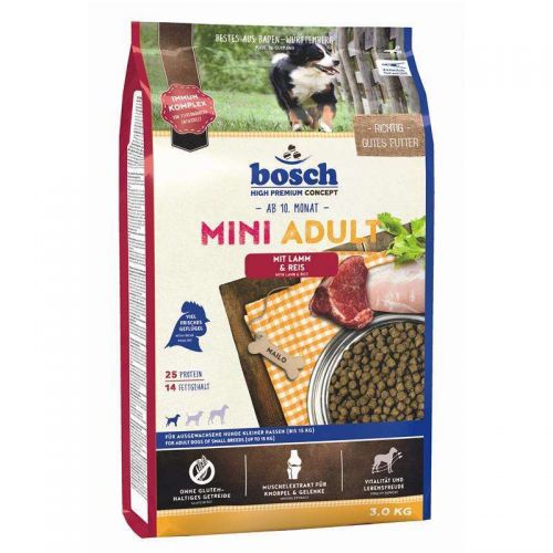 Bosch Mini Adult Lamm & Reis 3 Kg