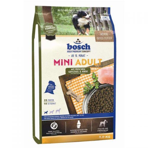 Bosch Mini Adult Geflügel & Hirse 3 Kg