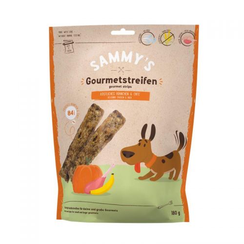 Bosch Sammys Gourmetstreifen Hühnchen & Ente 180g 