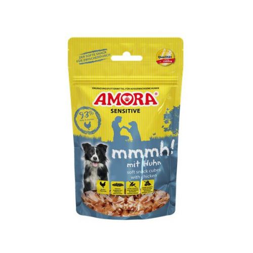 AMORA Dog Snack Sensitive mmmh! Mit Huhn 100g 