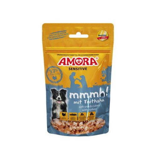 AMORA Dog Snack Sensitive mmmh! Mit Truthahn 100g 