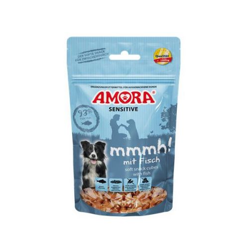 AMORA Dog Snack Sensitive mmmh! Mit Fisch 100g 