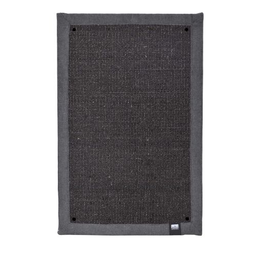 EBI Eck-Kratzmatte Krappa - 58 x 38cm schwarz
