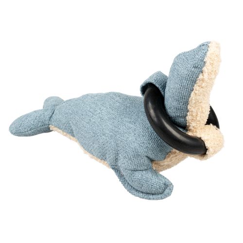 D&D Hundespielzeug Navy Chenille - blau 