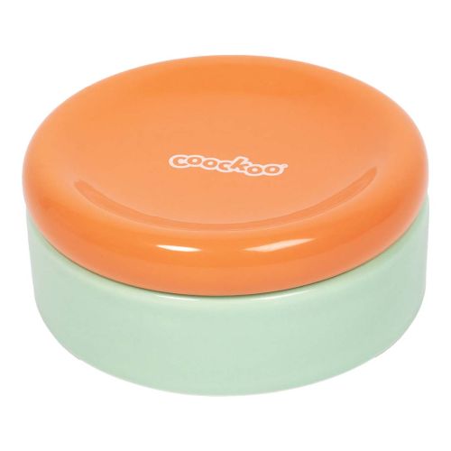 Coockoo Futternapf FUNKY FEEDING - grün/orange 
