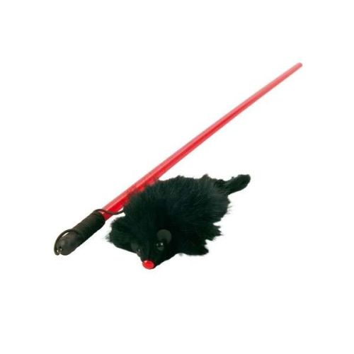 Trixie Kitty-Dangler Spielangel mit Maus - 50 cm 