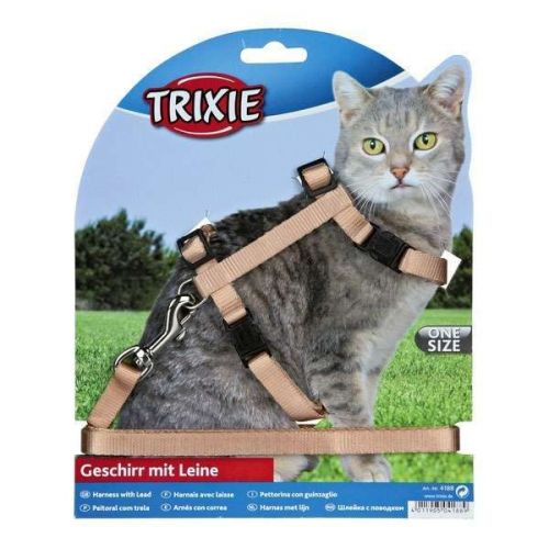Trixie Katzen-Garnitur mit Leine + Schnappverschlüssen 
