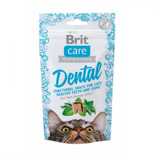 Brit Care Cat Snack Dental 50g 