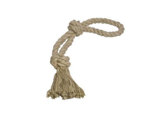 Nobby Spielseil Sisal-Cotton-Mix - 2 Knoten 