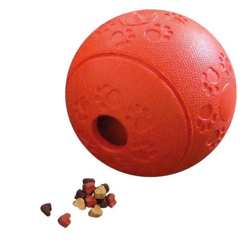 Nobby Vollgummi Snackball 11cm - rot 
