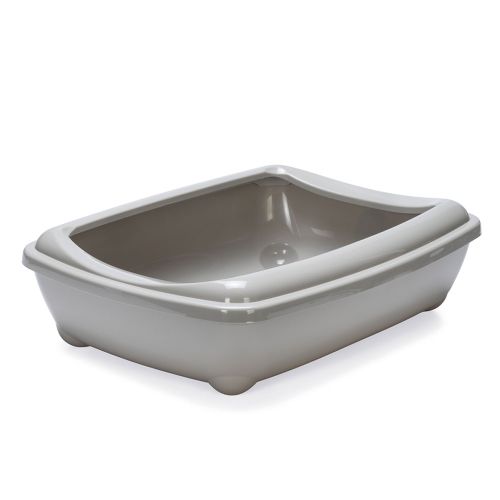 Karlie Katzentoilette mit Rand Arist-O-Tray - grau 50 x 38 x 14 cm