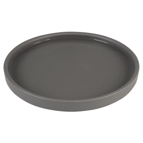 Duvoplus flacher Keramiknapf Stone Hush - grau 