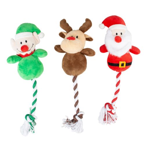 Duvoplus Xmas Plüschtier mit Seil 