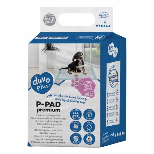 Duvoplus Welpenunterlagen Premium Geruchskontrolle 