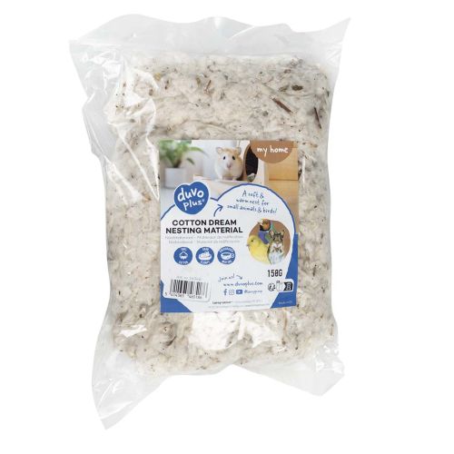 Duvoplus Nistmaterial Cotton Dream weiß 150g 