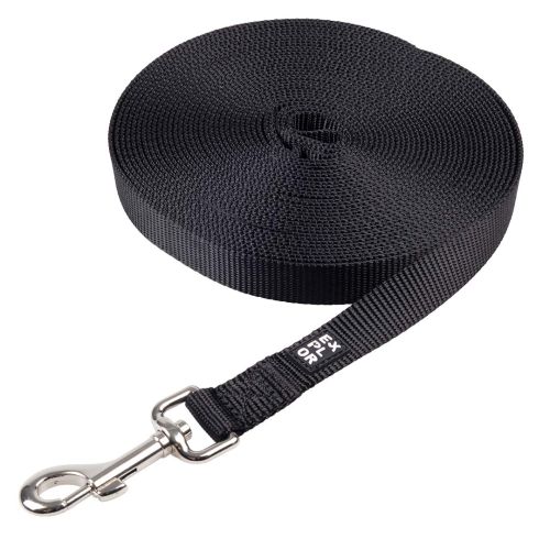 Duvoplus EXPLOR Trackingleine Classic flach - schwarz 