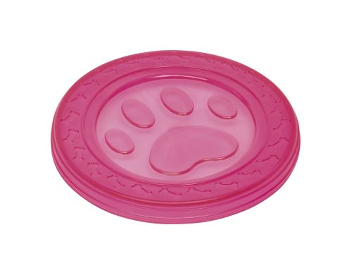 Nobby TPR Fly-Disc Paw pink - 22cm 