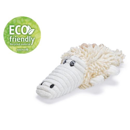 Beeztees Eco Hundespielzeug Krokodil Jort - geräuschlos 