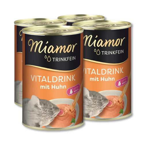 Miamor Trinkfein Vitaldrink Huhn Multipack 4 x 135 ml 