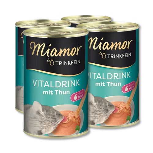 Miamor Trinkfein Vitaldrink Thun Multipack 4 x 135 ml 