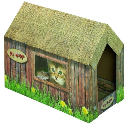 Nobby Katzenhaus aus Karton 