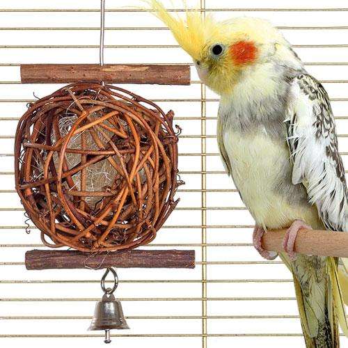 Karlie Wooden Bird Ball 5 cm