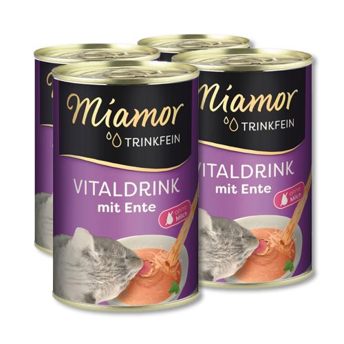 Miamor Trinkfein Vitaldrink Ente Multipack 4 x 135 ml 