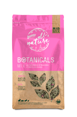 Bunny Botanicals Mid Mix mit Spitzwegerich & Rosenblüten 