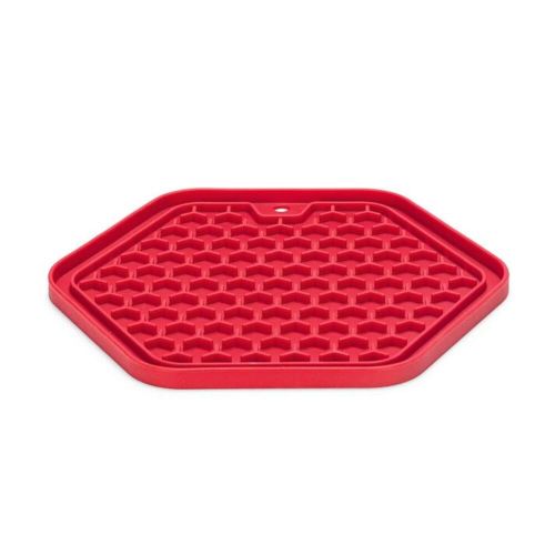 Beeztees Leckmatte Hexagon - pink 