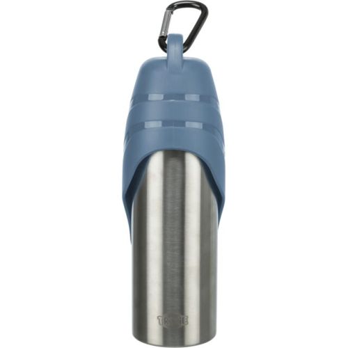 Trixie Edelstahl-Flasche mit Trinknapf 750 ml