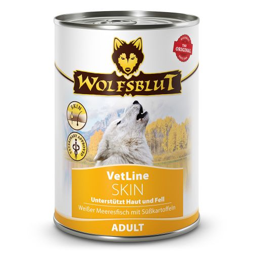 Wolfsblut Dose VetLine Skin & Coat 395g 