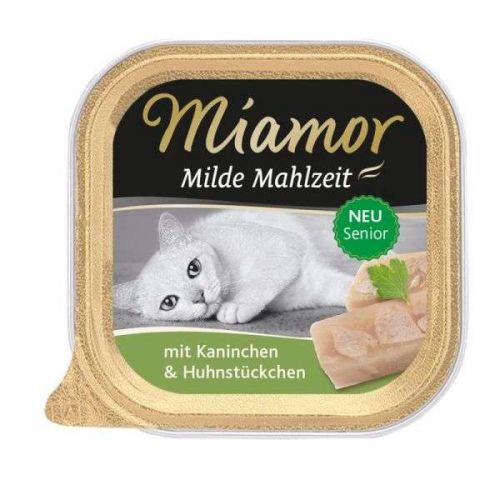 Miamor Milde Mahlzeit Senior 100g Geflügel Pur & Rehwild
