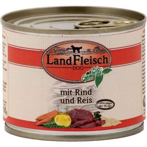 Landfleisch Classic 195g Rind & Reis extra mager