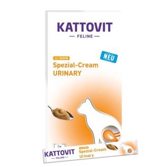 Kattovit Urinary Spezial-Cream mit Huhn 6x15g 