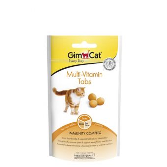 GimCat Multi-Vitamin Tabs 40g 