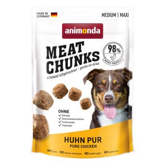 Animonda Snack Meat Chunks Huhn pur 80g 