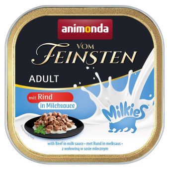 Animonda vom Feinsten Milkies Rind in Milchsauce 100g 