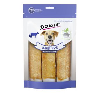 Dokas Hundesnack Kaurippe mit Hühnerbrustfilet 210g 